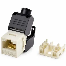 Phasak Conector Keystone RJ45 PHK-2220 Cat.6 UTP Toolless Blanco